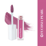 Buy Just Herbs Ayurvedic Creamy Matte Long Lasting Liquid Lipstick, Lightweight & Hydrating Lip Colour with Liquorice & Sweet Almond Oil - Fuchsia Pearl - Purplle