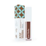 Buy Just Herbs Ayurvedic Creamy Matte Long Lasting Liquid Lipstick, Lightweight & Hydrating Lip Colour with Liquorice & Sweet Almond Oil - Liquorice Brown - Purplle