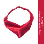 Buy Stay Quirky Silky Dream Headbands - Hot Cherry - Red - Purplle
