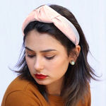 Buy Stay Quirky Silky Dream Headbands - Champagne Poppy - Champagne - Purplle