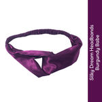 Buy Stay Quirky Silky Dream Headbands - Burgundy Babe - Burgundy - Purplle
