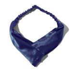 Buy Stay Quirky Silky Dream Headbands - Blueberry Silk - Navy Blue - Purplle