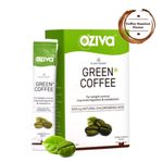 Buy OZiva Plant Based Green Coffee for Better Weight Control,15 Sachets - 15 Sachets 15 Sachets - Purplle