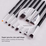 Buy BEILI Makeup Brushes Natural Goat Hair Eyeshadow Brushes (E15-Old) - Purplle