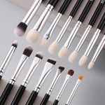 Buy BEILI Makeup Brushes Natural Goat Hair Eyeshadow Brushes (E15-Old) - Purplle