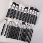 Buy BEILI Makeup Brushes 30Pcs Professional Makeup Brush Set Natural Goat Hair (B30-New) - Purplle