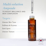 Buy LISEN Supercharge ++ Muti-Solution Ampoule, 30 ML | Fomulated with Natural Vitamin C to Boost Brilliance and Skin Complexion (Women & Men) - Purplle