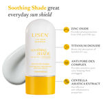 Buy LISEN Soothing Shade SPF 50 + PA +++ Sunscreen, 60 Ml | Formulated with Anti Pore-Dex Complex, Lightweight, Sweatproof and Non-Greasy (Women & Men) - Purplle