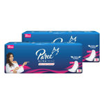 Buy Paree Ultra Thinz Soft & Rash Free Comfort Sanitary Pads for Women With Double Feathers for Quick Absorption, XL| Tri-Fold and Convenient Disposable Covers, 60 Pads - Purplle