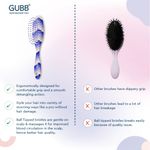 Buy GUBB scottish oval cushioned brush (mini)  color may very - Purplle