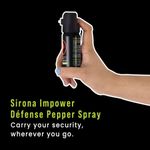 Buy Sirona Impower Self Defence Pepper Spray Pepper for Woman Safety (55 ml) - Purplle