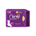 Buy NIINE Dry Comfort Ultra Thin XL+ Sanitary Napkins for HEAVY FLOW, With Biodegradable disposable bags inside (Pack of 2), 30 Pads Count - Purplle