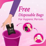 Buy NIINE Naturally Soft Ultra Thin XL+, Sanitary Napkins for HEAVY FLOW with Free Disposal Bags Inside (Pack of 10), 60 Pads Count - Purplle