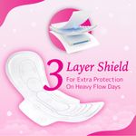 Buy NIINE Naturally Soft Ultra Thin XL+, Sanitary Napkins for HEAVY FLOW with Free Disposal Bags Inside (Pack of 10), 60 Pads Count - Purplle