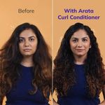 Buy Arata Advanced Curl Care Hair Conditioner (300 ml) | Rinse-Out Conditioner With Shea Butter, Argan Oil, Almond Oil & Pelvetia Canaliculata | Ultimate Hydration & Easy Detangling - Purplle