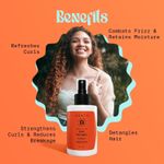 Buy Arata Advanced Curl Care Hair Detangler (100 ml) | Detangles, Refreshes & Strengthens Curls | Hyaluronic Acid, Niacinamide, Barley Protein & Vitamin E | Powerful Refresh Routine | CG Approved - Purplle