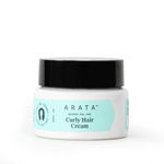 Buy Arata Advanced Curl Care Curly Hair Cream (100 gm) For Velvety Soft Curls | Intensive Moisture, Curl Definition & Plant-Based Styling | Abyssinian Seed Oil, Soya Protein & Shea Butter | CG Approved - Purplle