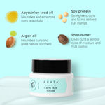 Buy Arata Advanced Curl Care Curly Hair Cream (100 gm) For Velvety Soft Curls | Intensive Moisture, Curl Definition & Plant-Based Styling | Abyssinian Seed Oil, Soya Protein & Shea Butter | CG Approved - Purplle