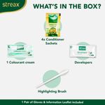 Buy Streax Ultralights Highlight Hair Colour Kit, Semi Permanent Hair colour for women and me, Coffee Collection, Cappucino Brwon, 80 ml - Purplle