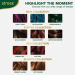 Buy Streax Ultralights Highlight Hair Colour Kit, Semi Permanent Hair colour for women and men, Coffee Collection, Mocha Brown, 50 ml - Purplle