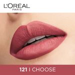 Buy L'Oreal Paris Rouge Signature Matte Liquid Lipstick - I Choose 121 (7 ml) - Purplle