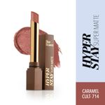 Buy Blue Heaven Hyperstay Super Matte Lipstick, Caramel Cult, 714 (2.2 g) - Purplle