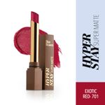 Buy Blue Heaven Hyperstay Super Matte Lipstick, Exotic Red, 701 (2.2 g) - Purplle
