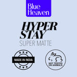 Buy Blue Heaven Hyperstay Super Matte Lipstick, Velvet Maroon, 706 (2.2 g) - Purplle