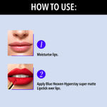 Buy Blue Heaven Hyperstay Super Matte Lipstick, Cookie Chip, 715 (2.2 g) - Purplle