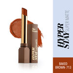 Buy Blue Heaven Hyperstay Super Matte Lipstick, Baked Brown, 713 (2.2 g) - Purplle