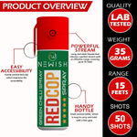 Buy Newish Powerful Self Defence Green Chilli Pepper Spray For Protection & Safety (Pack of 9) For Men & Women 55ml / 35gms - Purplle