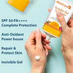 WishCare Invisible Gel Sunscreen SPF 50+ PA++++ - Oil Free with