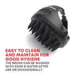 Buy Alan Truman Scalp SOS - Scalp Massage & Shampoo Brush - Black(1 pieces) - Purplle