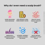 Buy Alan Truman Scalp SOS - Scalp Massage & Shampoo Brush - Black(1 pieces) - Purplle