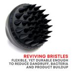 Buy Alan Truman Scalp SOS - Scalp Massage & Shampoo Brush - Black(1 pieces) - Purplle