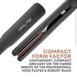 Buy Alan Truman Wide Crimper | Super Convenient For Root Lifts And Hair Styling| Volume And Crimp That Last Until The Next Wash| Wide Crimper| Super Fast And Frizz Free Crimps| Stable And Consitent Temperature Avoids Heat Induced Damage - Purplle