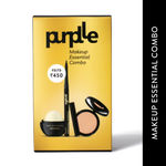 Buy Purplle Makeup Essential Combo | Gifting | Compact | Kajal | Lip Balm - Purplle