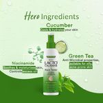 Buy Lacto Calamine Cucumber Face Toner with Green Tea & Niacinamide Deep Pore Cleansing. For all Types Skin No Parabens, No Sulphate, No Alcohol - 120 ml - Purplle