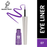 Buy Swiss Beauty Pop Eye Sty-Eyeliner 07 Plum Purple (3 ml) - Purplle