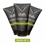 Buy Globus Naturals Charcoal Face Scrub Enriched with Tea Tree,Retinol & Lactic Acid for Exfoliation, Anti-acne & Pimples, Blackhead Removal Scrub (300 g) - Purplle