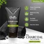 Buy Globus Naturals Charcoal Face Scrub Enriched with Tea Tree,Retinol & Lactic Acid for Exfoliation, Anti-acne & Pimples, Blackhead Removal Scrub (300 g) - Purplle