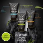 Buy Globus Naturals Activated Charcoal Anti Acne, Anti Pollution, Anti Tan Kit | Removes Blackheads, De-tans, Unclogs Pores & Deep Cleanses| Face Wash, Face Scrub, Face Mask - Purplle