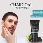 Buy Globus Naturals Charcoal Face Wash Deep Cleanse Enriched withA AloeveraA ,Neem &A BasilA forA Detoxifies & cleanses deeply , control excess oil, Fight acne and Acne scars Face WashA (100 gm) - Purplle
