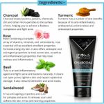 Buy Globus Naturals Charcoal Face Wash Deep Cleanse Enriched withA AloeveraA ,Neem &A BasilA forA Detoxifies & cleanses deeply , control excess oil, Fight acne and Acne scars Face WashA (100 gm) - Purplle