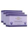 Buy Khadi Nutriment French Lavender Soap,125 gm (Pack of 3) - Purplle