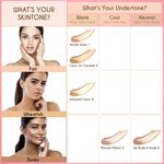 Buy Stay Quirky Daily Wear Liquid Foundation For Fair Skin | Long Lasting | Blendable | Lightweight | Matte - Secret Sand 1 - Purplle