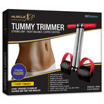 Buy MuscleXP DrFitness+ Tummy Trimmer For Women & Men With Pedal Resistance Band & Steel Coil Pull Up Bar, Workout equipment for Home Workout, Perfect for Arms, Legs, Hips & Thighs - Purplle