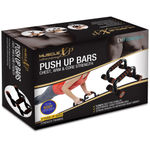 Buy MuscleXP DrFitness+ Push Up Bars Stand with Foam Grip Handle for Chest Press, Arm & Core Strength, Home Gym Fitness Exercise for Men and Women - Purplle