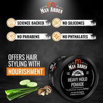 Buy Man Arden Heavy Hold Pomade Professional Styling For Gloss Finish, High Hold, Easy Wash Off, Anytime Re-Stylable (50 g) - Purplle