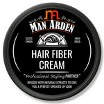 Buy Man Arden Hair Fiber Cream Professional Styling for Hair Volume for Thin Hair - Gloss Finish, High Hold, Refined Texture, Flexibility with control (50 g) - Purplle